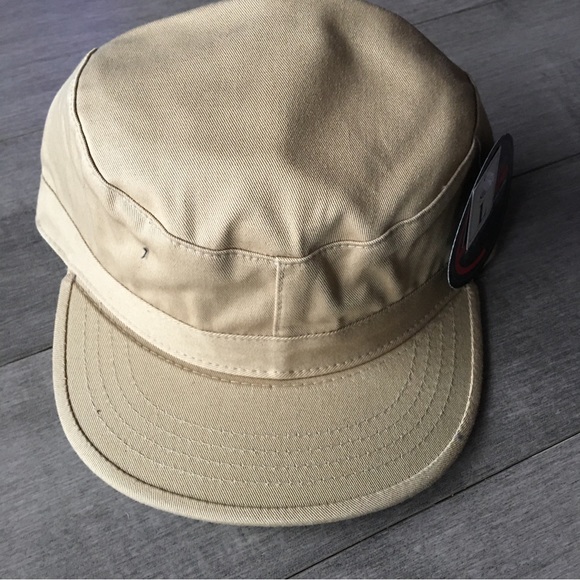 NEW CASTRO ETHOS MILITARY STYLE HAT : LARGE TAN - Picture 1 of 4